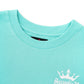 9090 X Supplier Crown Cross Rhinestone Tee