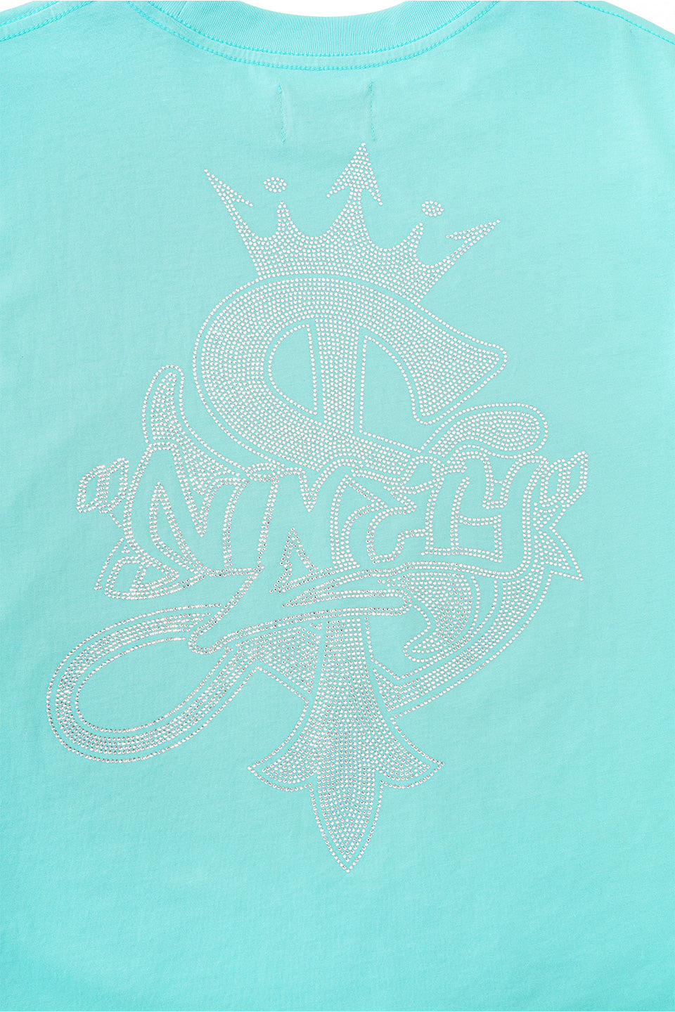 9090 X Supplier Crown Cross Rhinestone Tee