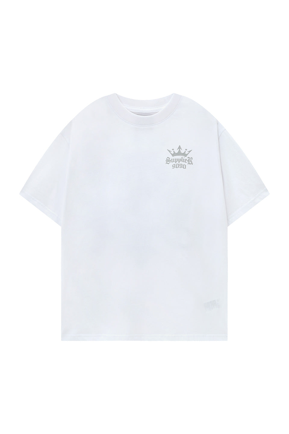 9090 X Supplier Crown Cross Rhinestone Tee