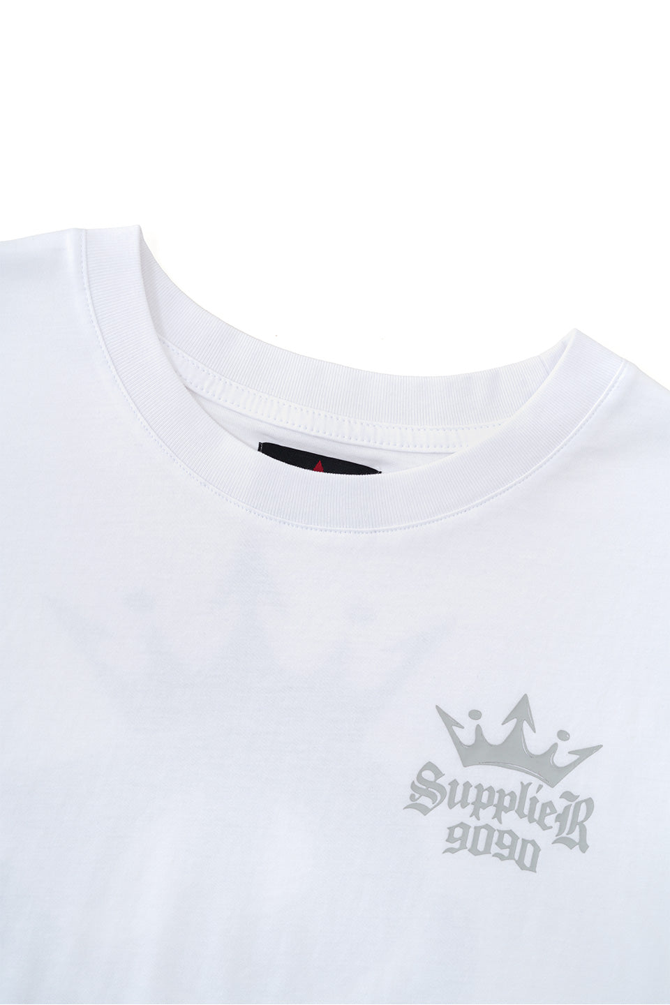 9090 X Supplier Crown Cross Rhinestone Tee