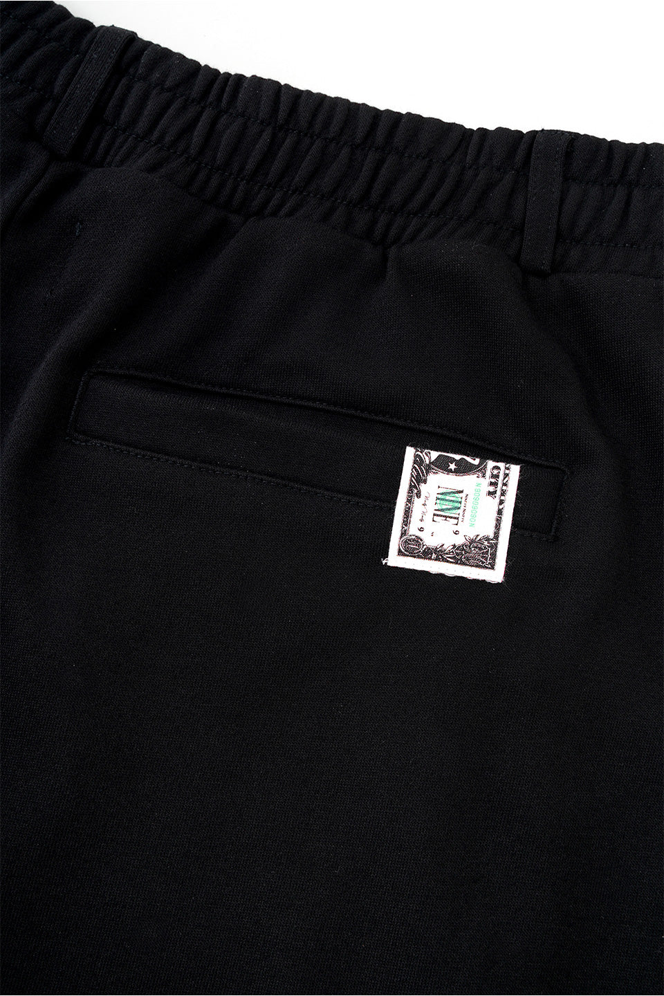 9090 X Supplier Rhinestone Logo Curve Sweat Pants