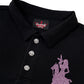 9090 X Supplier Rhinestone Logo Polo Shirt