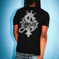 9090 X Supplier Crown Cross Rhinestone Tee
