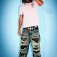 9090 X Supplier Camouflage Sexy Logo Tee