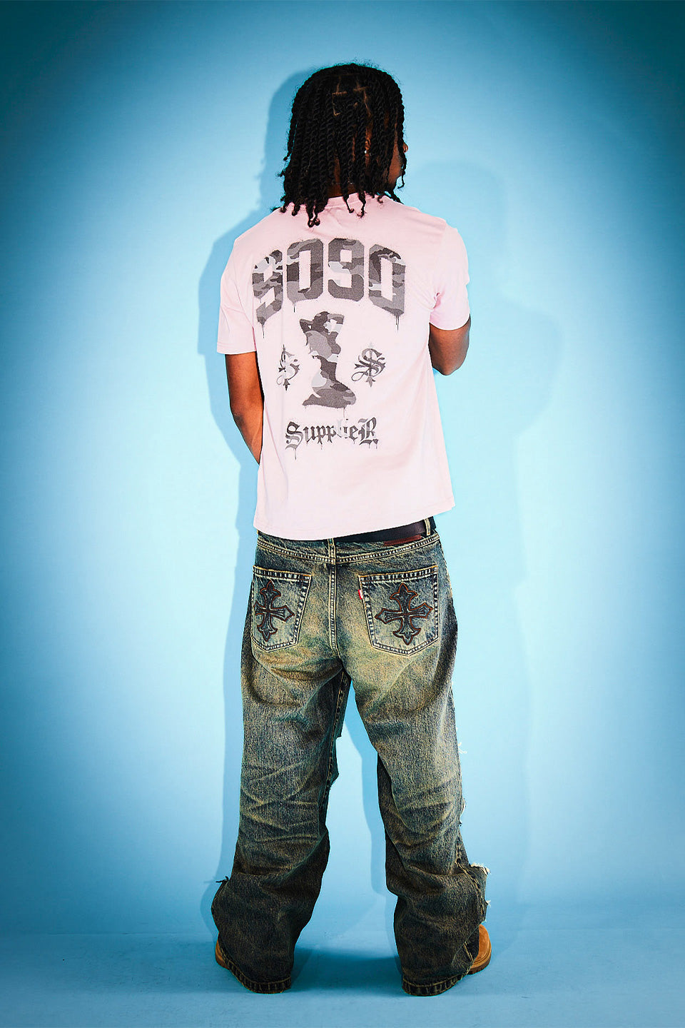 9090 X Supplier Camouflage Sexy Logo Tee