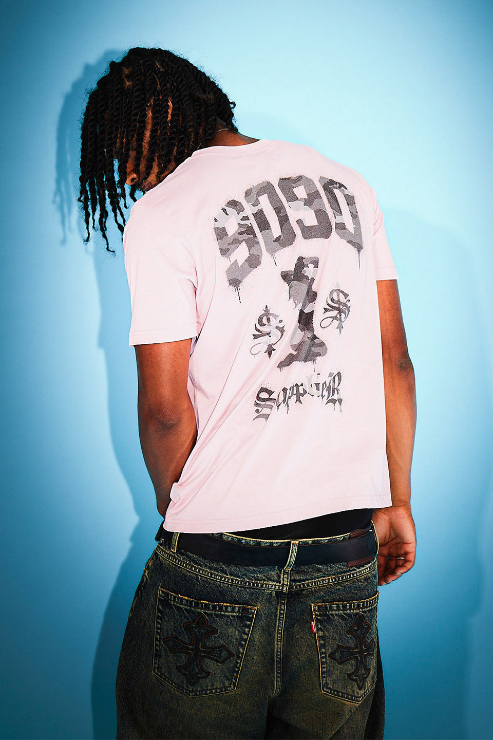 9090 X Supplier Camouflage Sexy Logo Tee