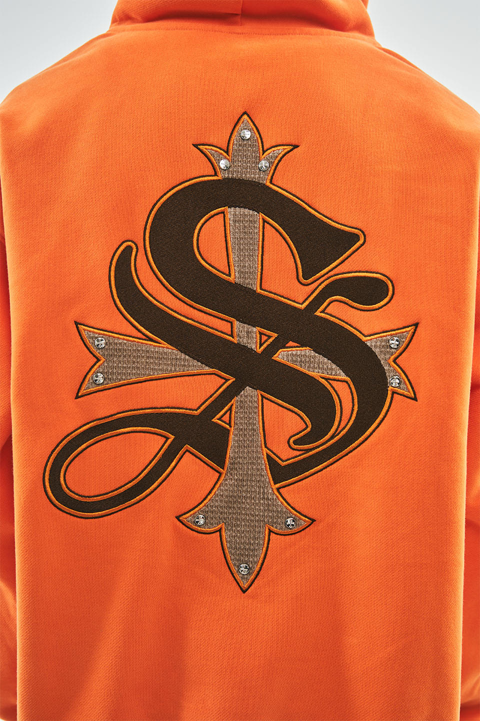 Studs Cross Hoodie
