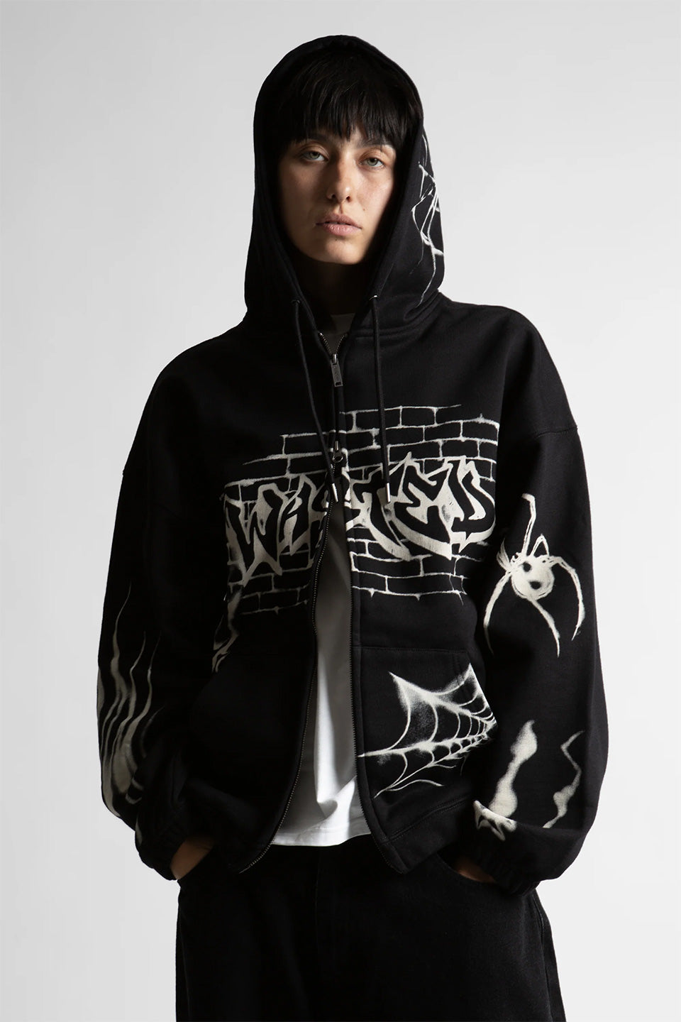 Atm Boxy Zip Hoodie｜WASTED PARIS｜フーディー