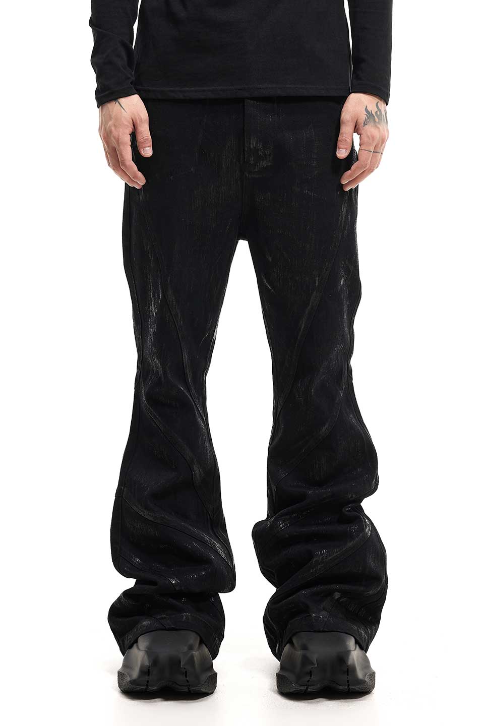 24Fw Abyss Wax Pants