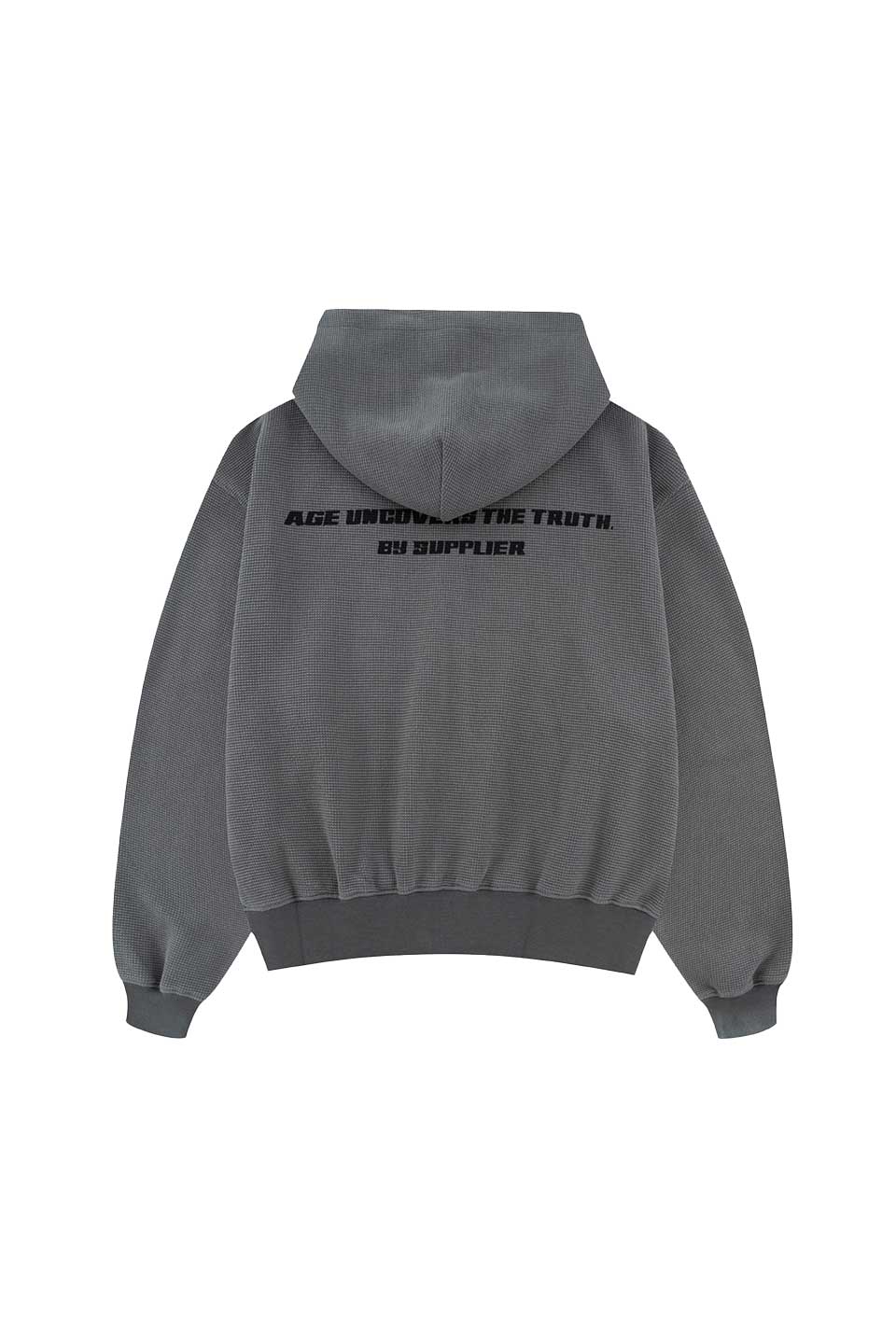 【12/15 19:00発売】Age Factory X Supplier Waffle Zip Hoodie