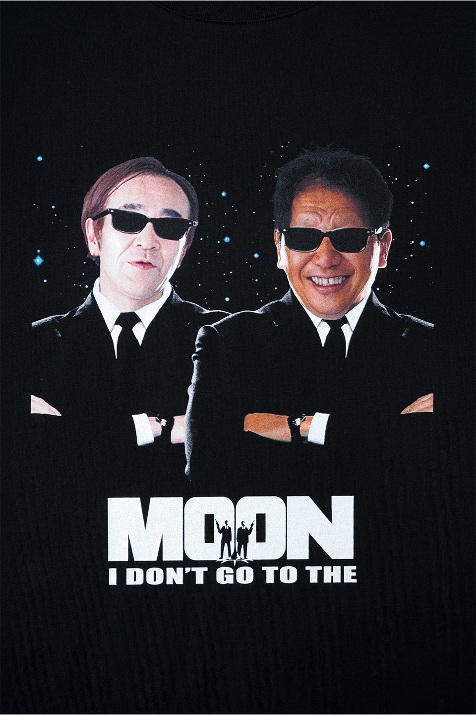 【I don't go to the moon】Agent Tee - Oversize Fit