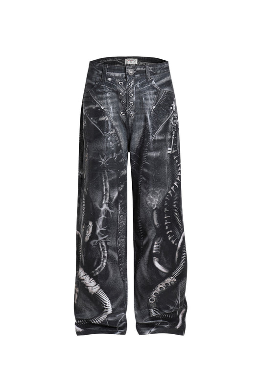 Alien Venom Printed Pants