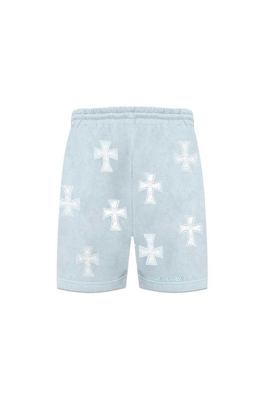 Baby Blue Rhinestone Shorts Ss / Unknown