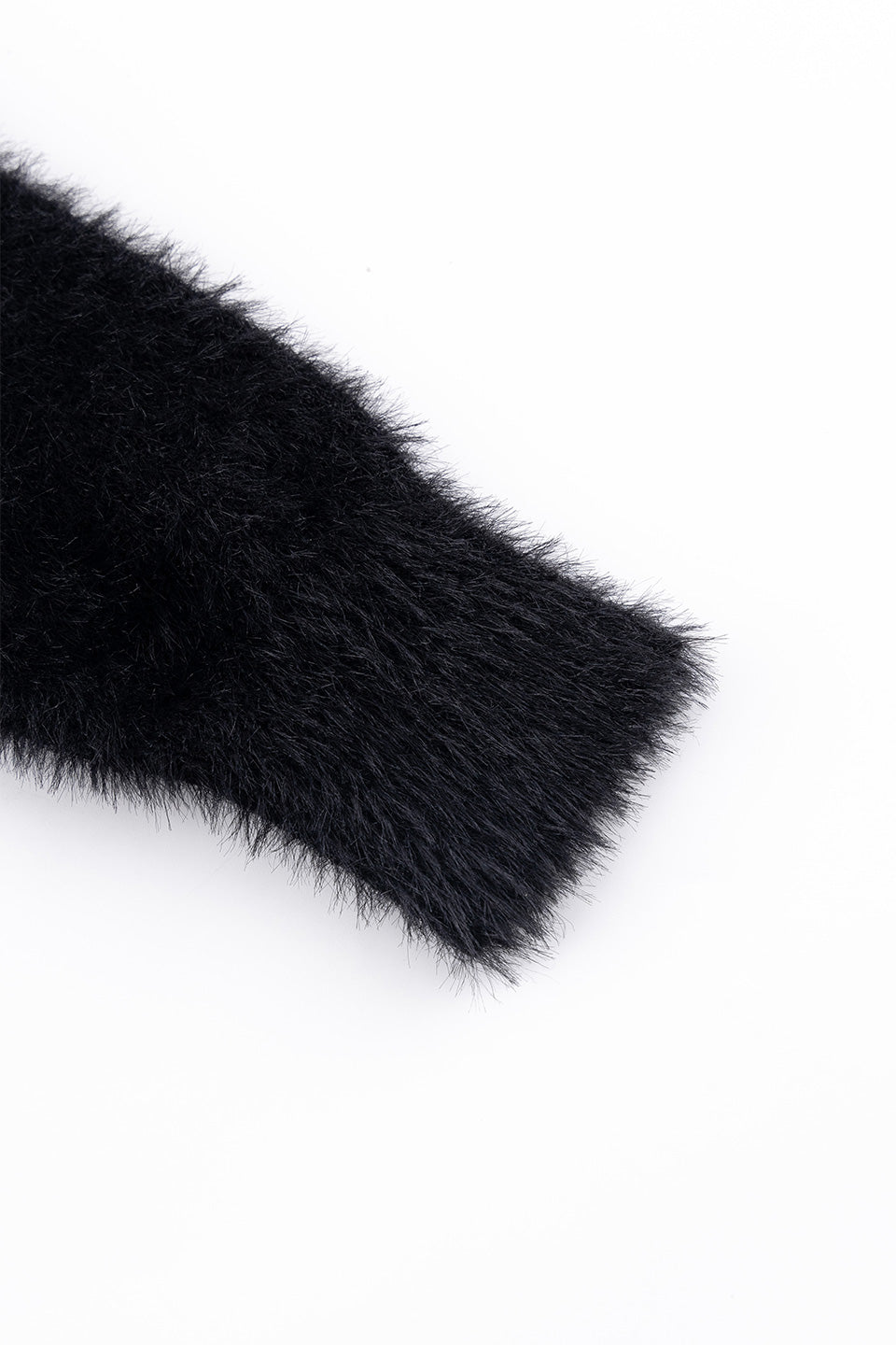 Baby Cross Cropped Mohair Knit Women'S