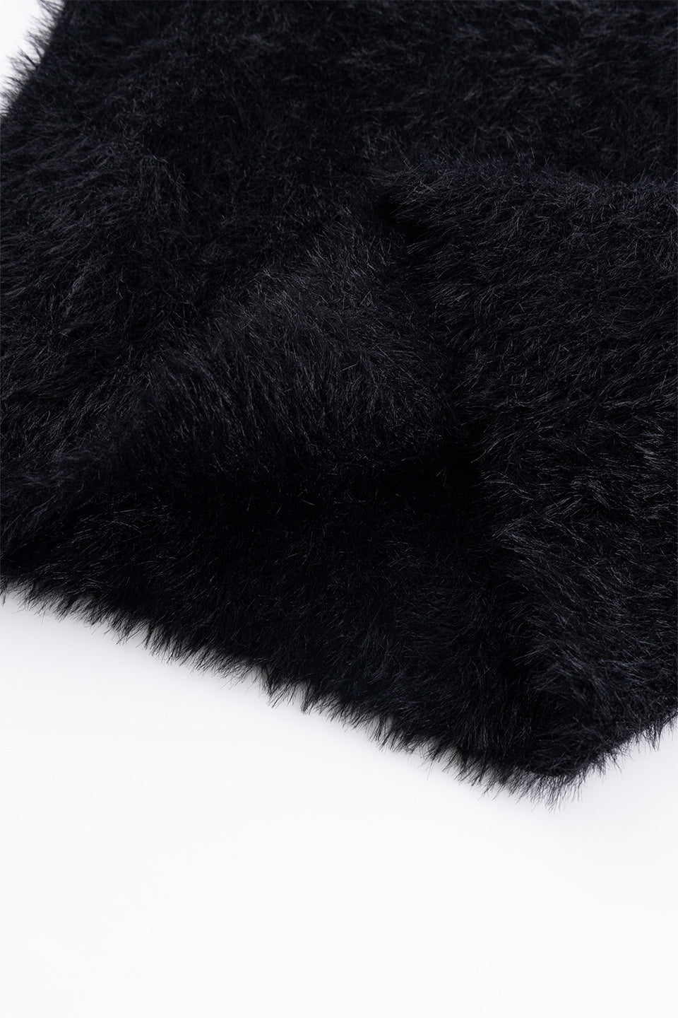 Baby Cross Cropped Mohair Knit Women'S
