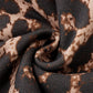Leopard Baby Cross Fur Zip Hoodie - Cropped Fit Women'S