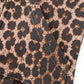 Leopard Baby Cross Fur Zip Hoodie - Tight Fit Women'S