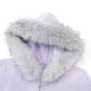 Baby Cross Fur Zip Hoodie - Tight Fit Women'S