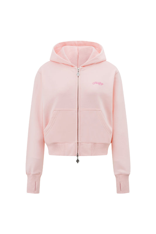 Baby Cross Zip Hoodie - Regular Fit Women's