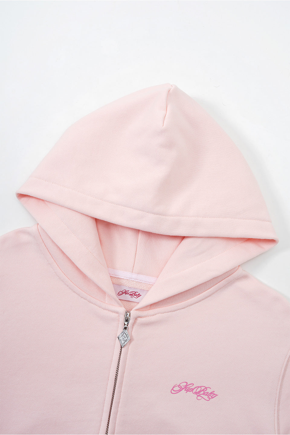 Baby Cross Zip Hoodie - Regular Fit Women's｜フーディー