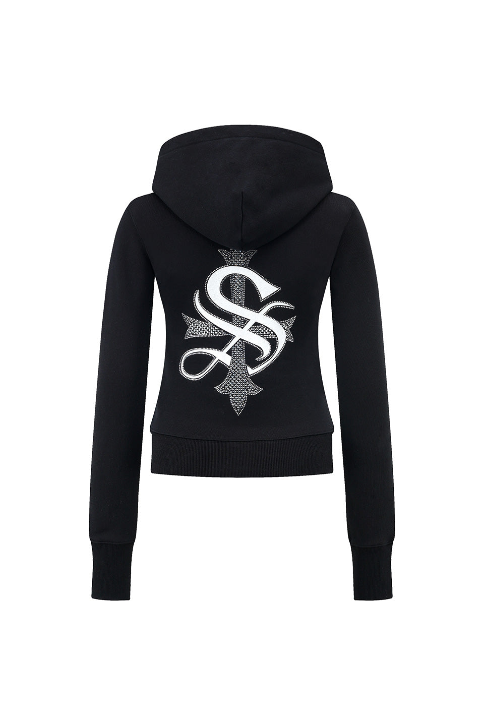 Baby Cross Zip Hoodie - Tight Fit Women's