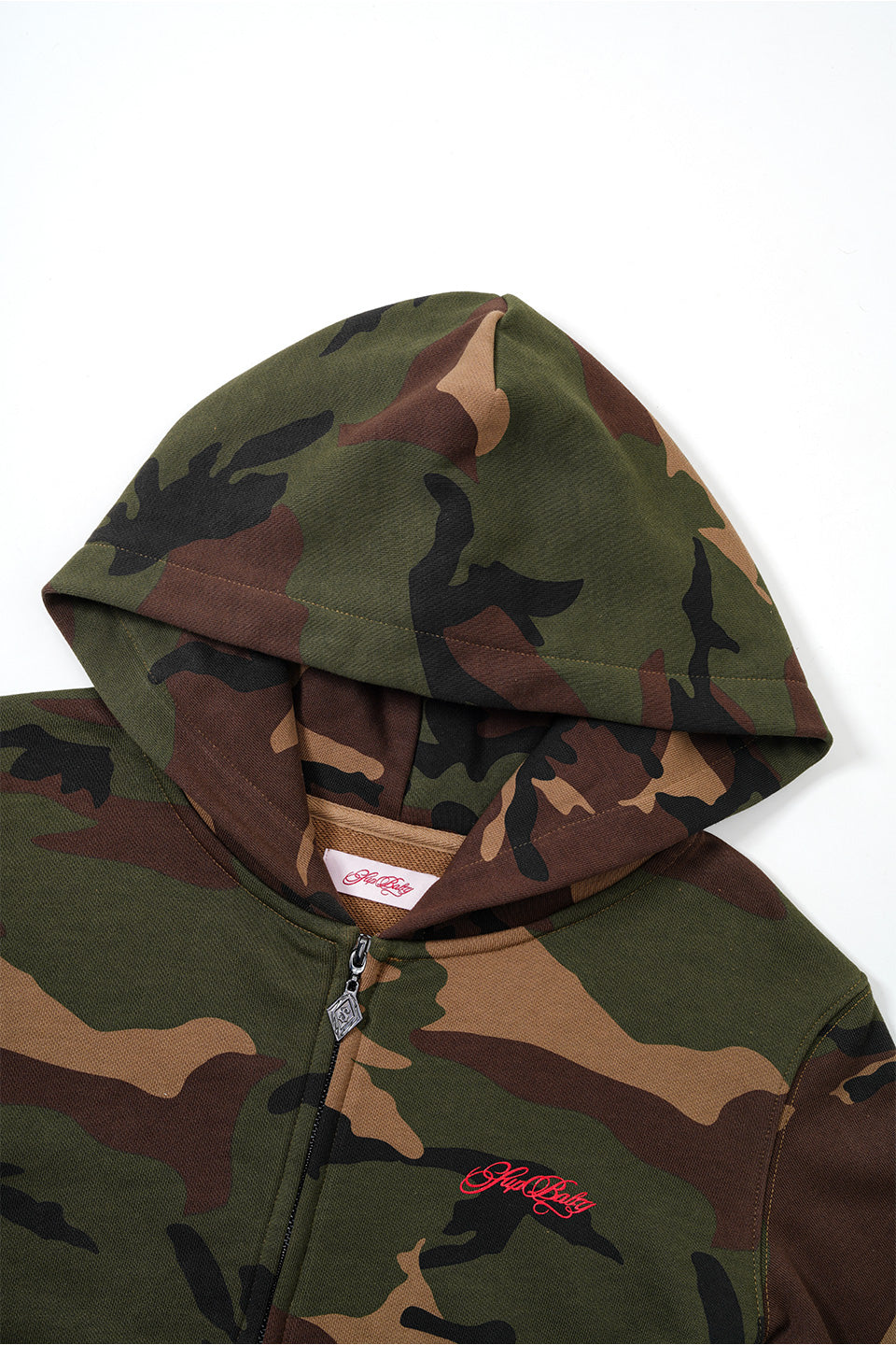 Baby Cross Zip Hoodie - Tight Fit Women's