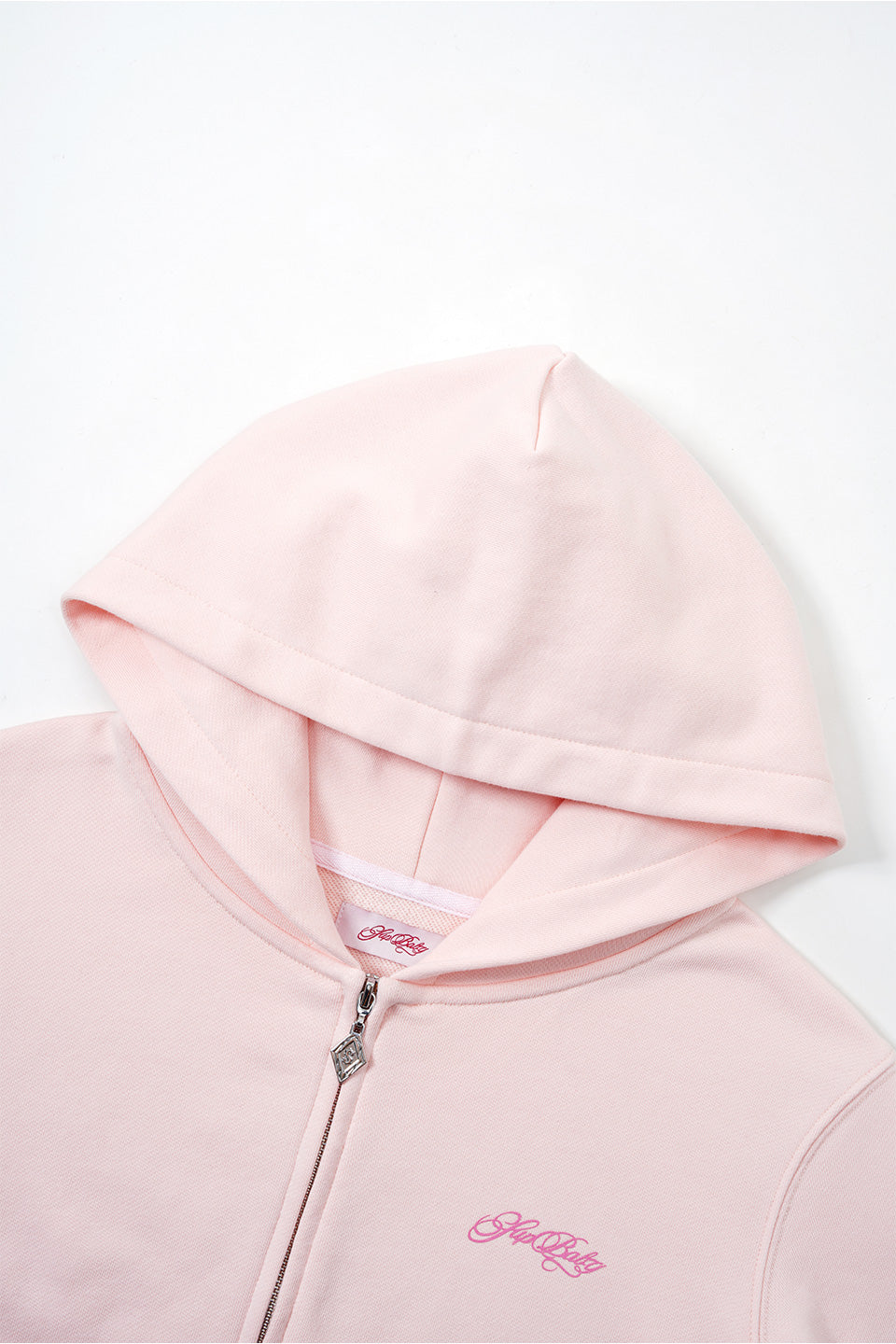 Baby Cross Zip Hoodie - Tight Fit Women's