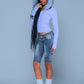 Baby Cross Fur Zip Hoodie - Tight Fit Women'S
