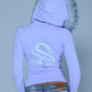 Baby Cross Fur Zip Hoodie - Tight Fit Women'S