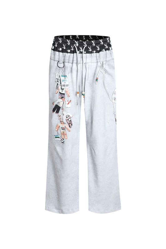 Bikini Printed Sweat Pants