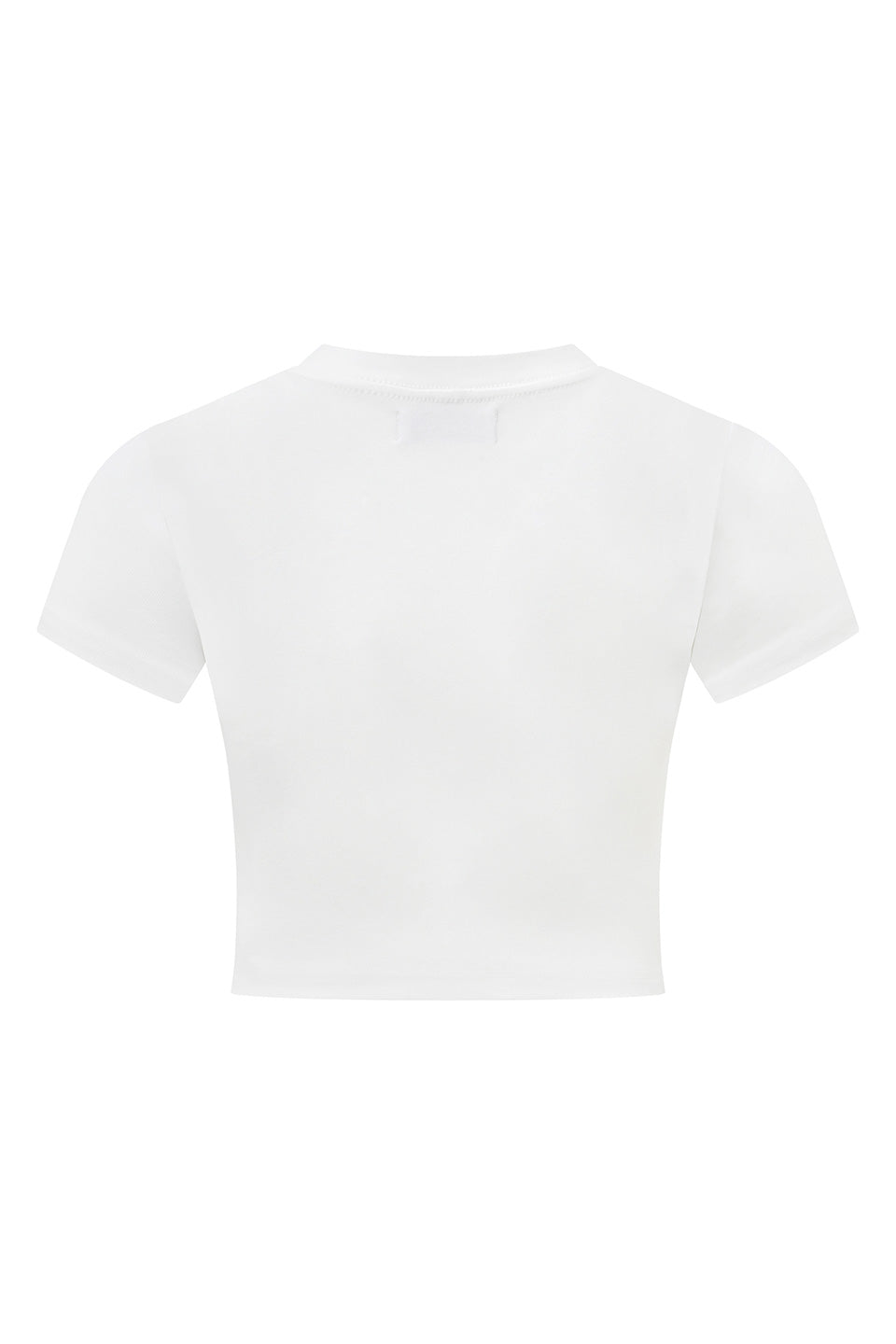 Bite Me Rhinestone Cropped Tee Women's