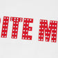 Bite Me Rhinestone Cropped Tee Women's