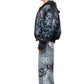 Black Grafitti Bomber Jacket