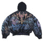 Black Grafitti Bomber Jacket