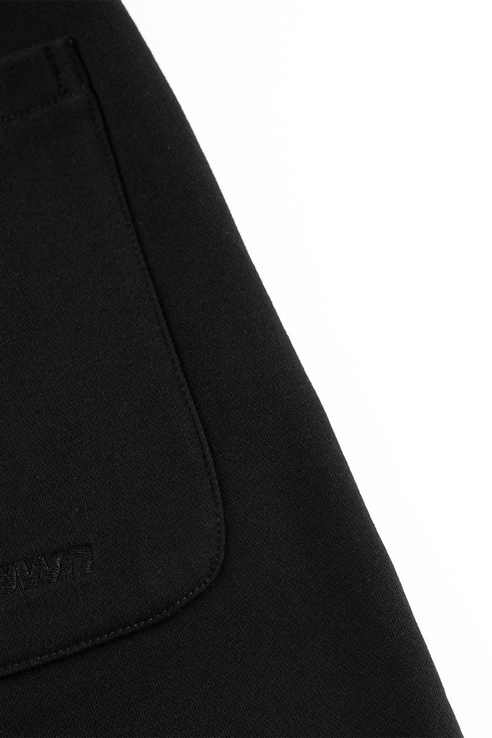 Black X Silver Allover Rhinestone Baggy Sweat Shorts