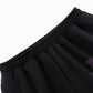 Black X Purple Cross Rhinestone Jogger