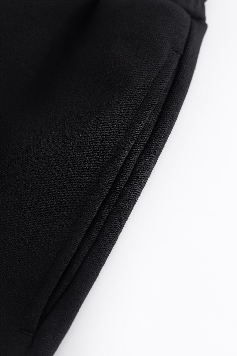 Black x Purple Cross Rhinestone Jogger