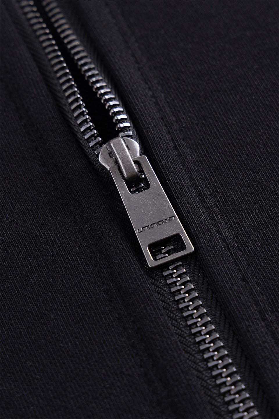 Black x Purple Cross Rhinestone Zip Hoodie