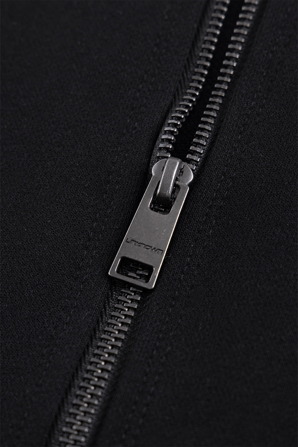 Black x Red Cross Rhinestone Zip Hoodie