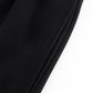Black X Silver Cross Rhinestone Jogger