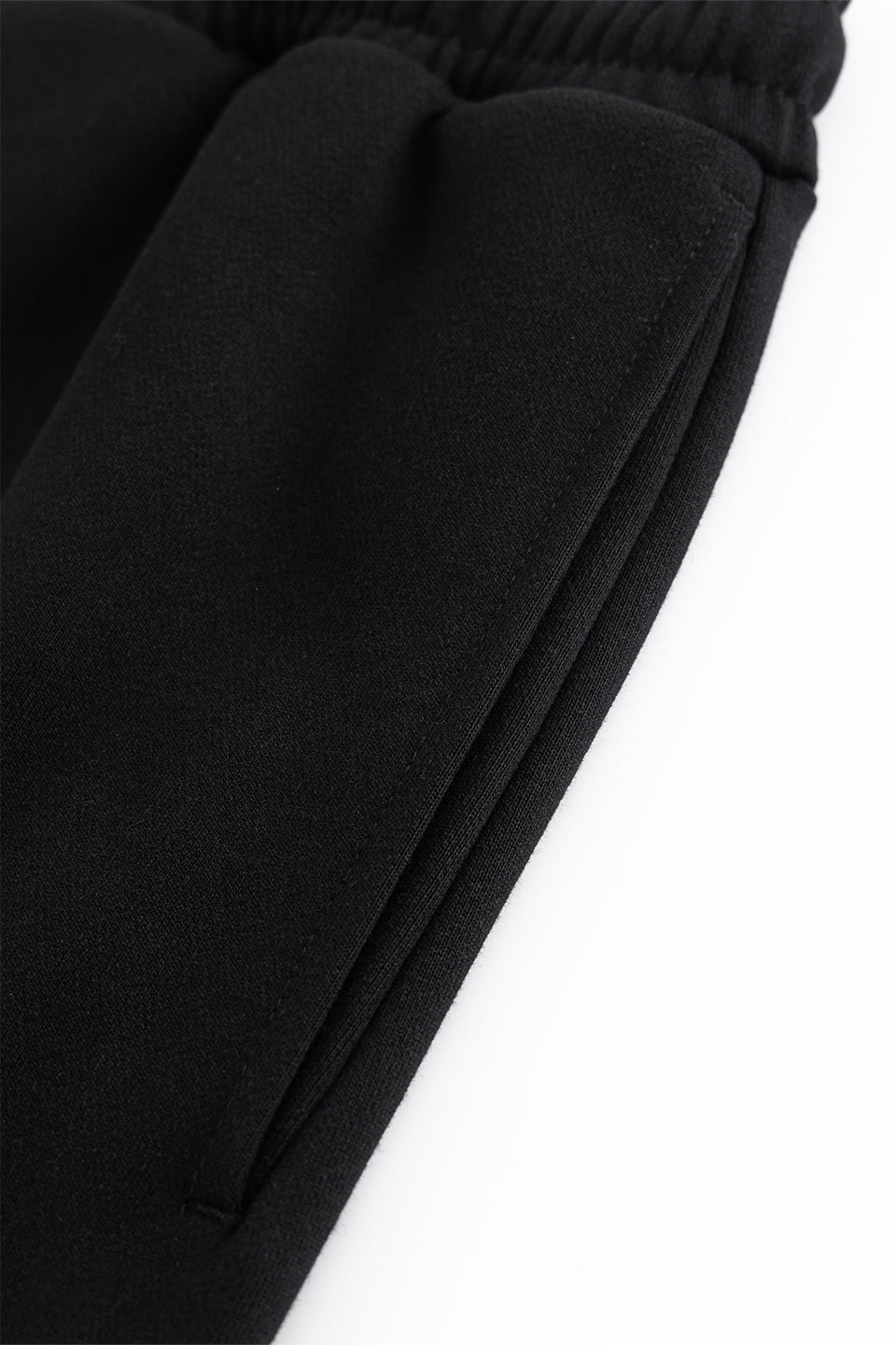 Black X Silver Cross Rhinestone Jogger