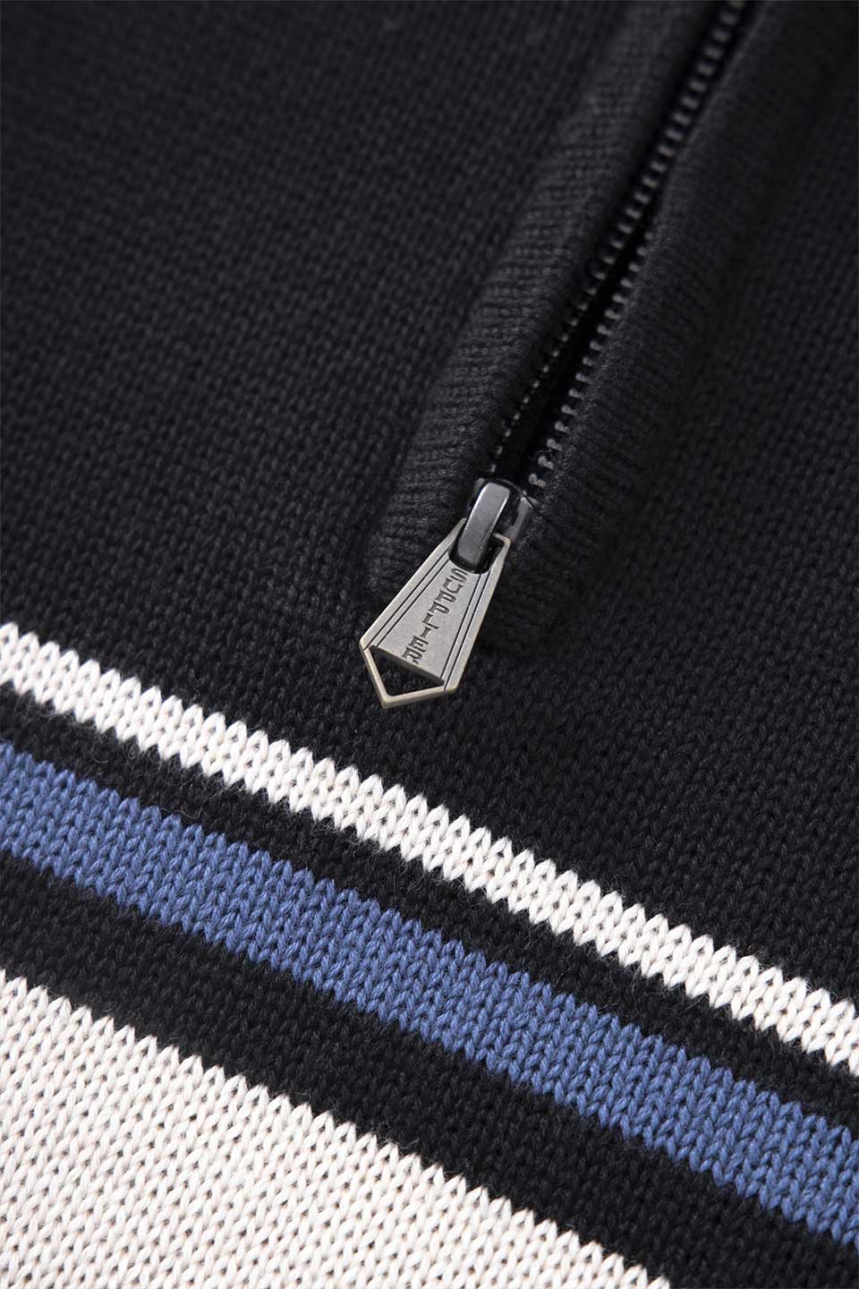 Blade Logo Half Zip Knit