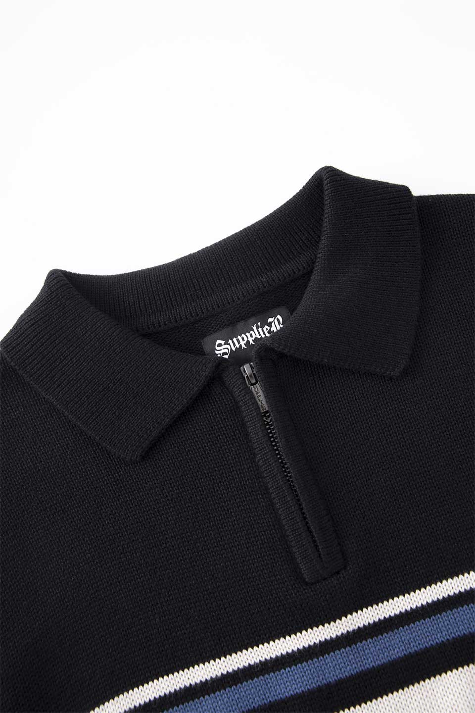 Blade Logo Half Zip Knit