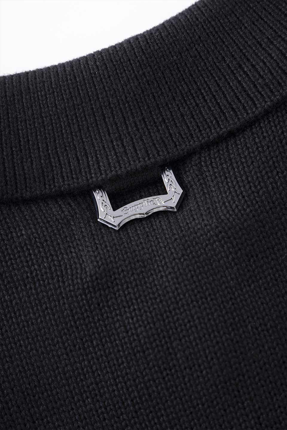 Blade Logo Half Zip Knit