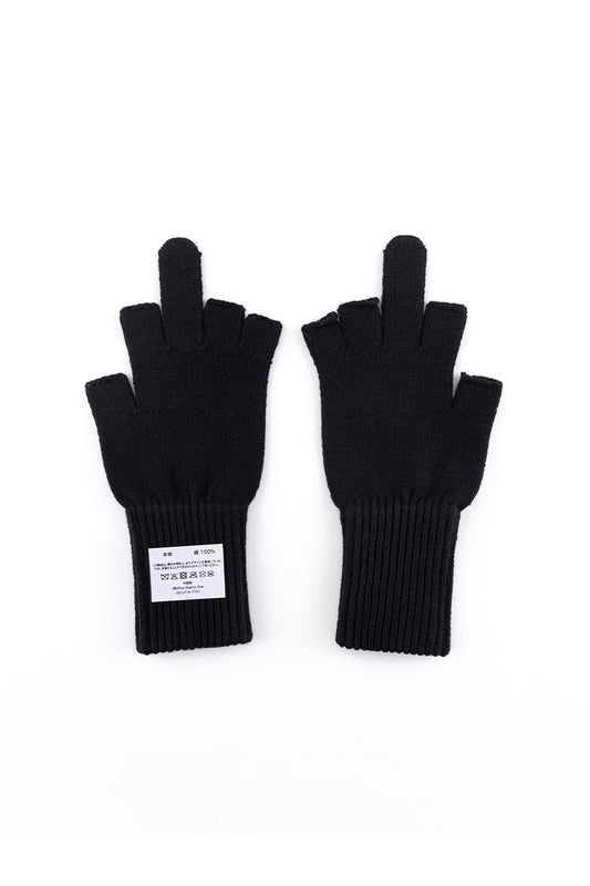 Bones Rhinestone Fingerless Knit Grove