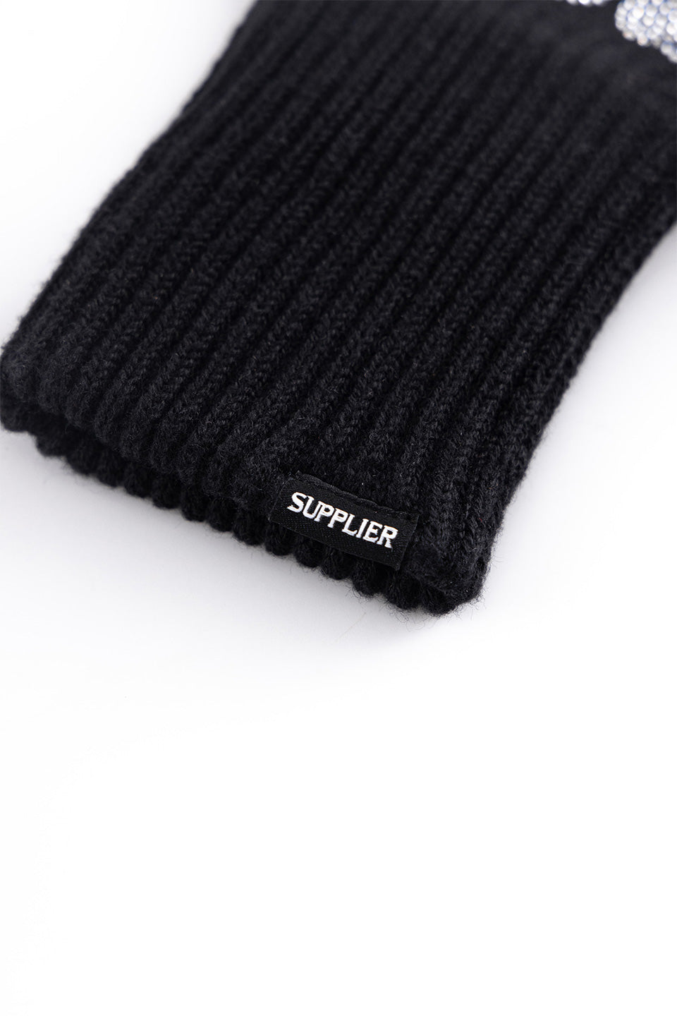 Bones Rhinestone Fingerless Knit Grove