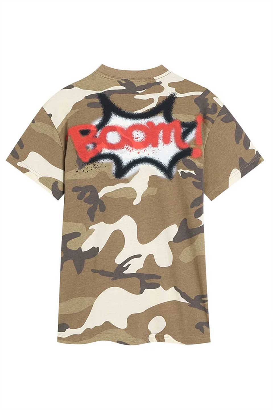 Boom! Felix Camo Graffiti Tight T-Shirt