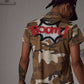 Boom! Felix Camo Graffiti Tight T-Shirt