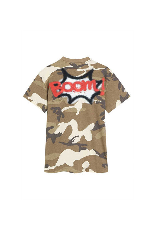 Boom! Felix Camo Graffiti Tight T-Shirt