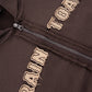 Brain Toast Vintage Wash Zip Hoodie